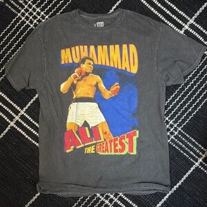 Muhammad Ali Graphic T-Shirt - Charcoal